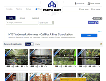 Tablet Screenshot of pautaraiz.com